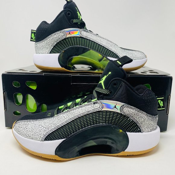 Jordan Mens XXXV SP Zion Bayou Boys Multicolor Mid Top Basketball Shoes Size 8 main image 4